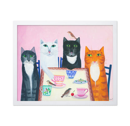 Feline Tea Party