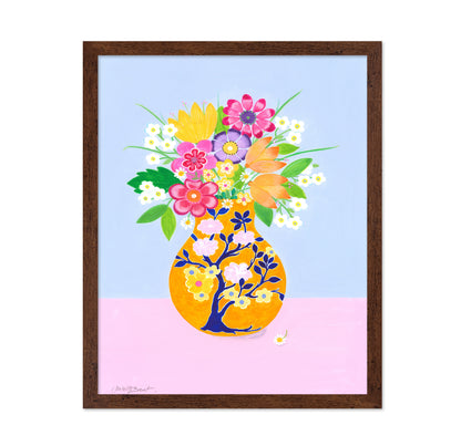 Floral Harmony Vase