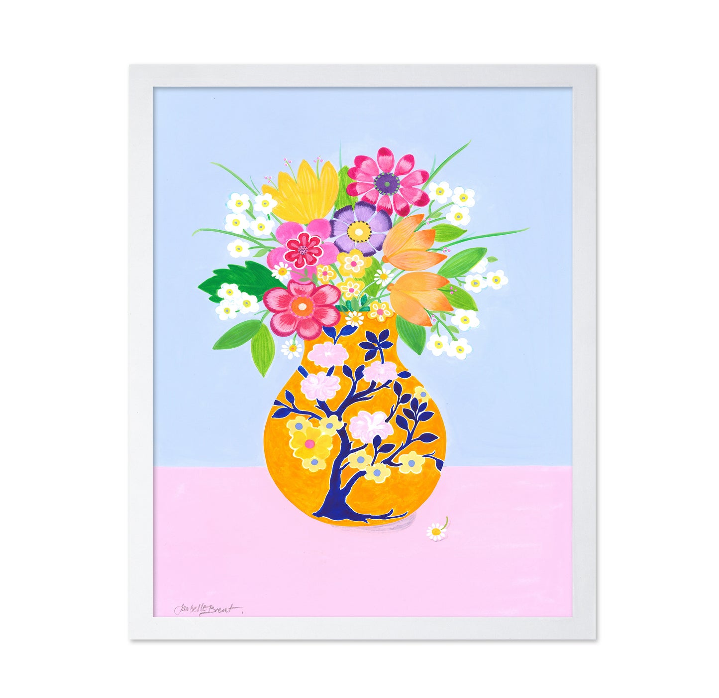 Floral Harmony Vase