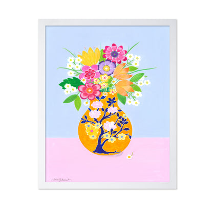 Floral Harmony Vase