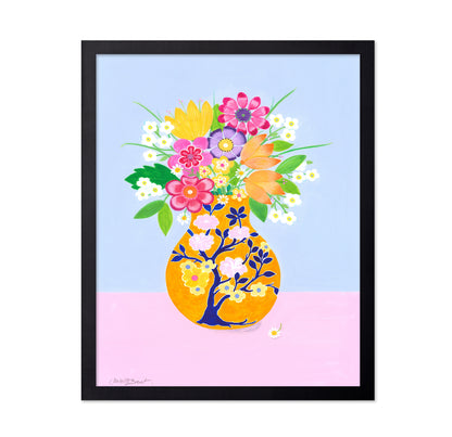 Floral Harmony Vase