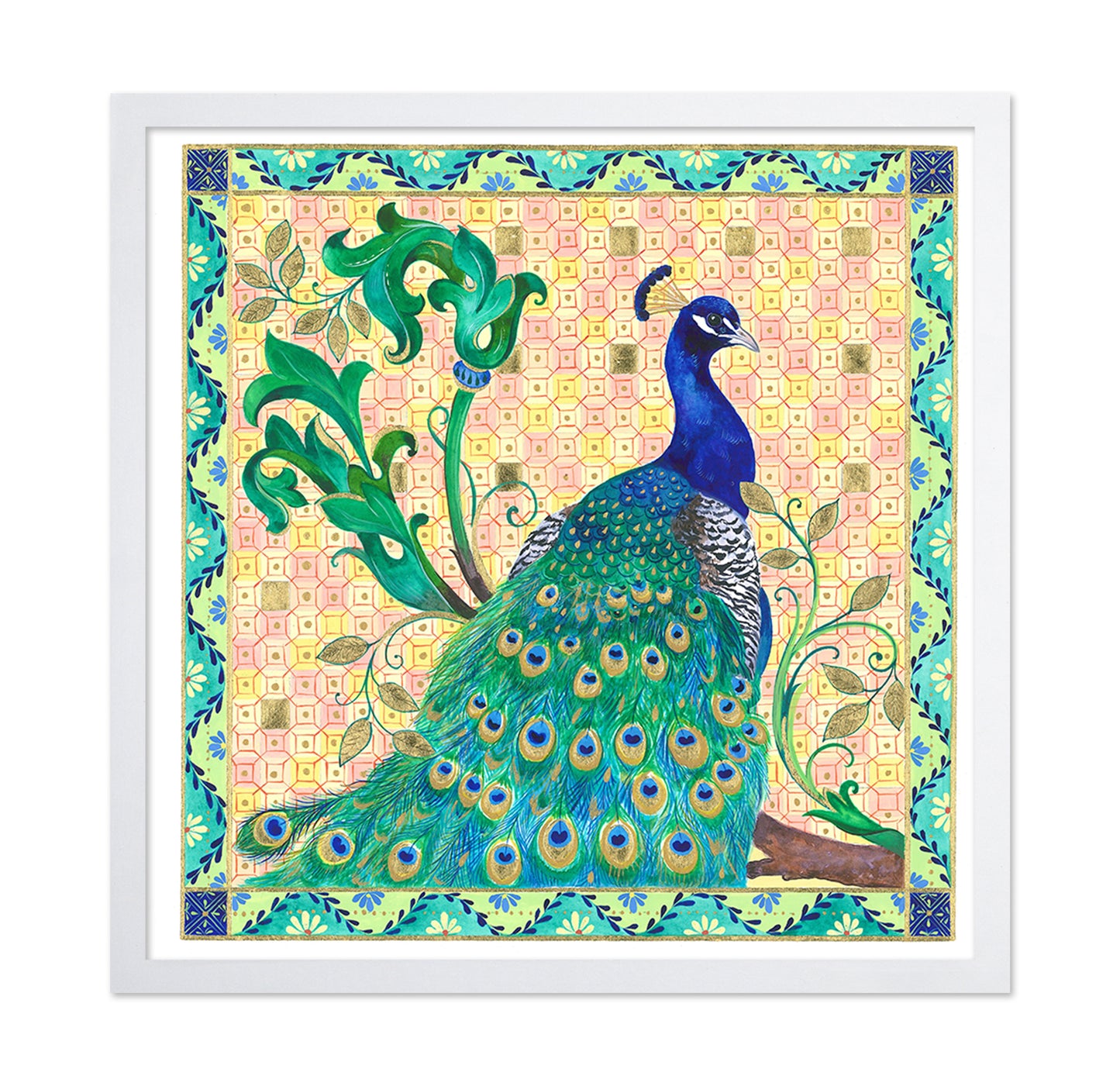 Florentine Peacock