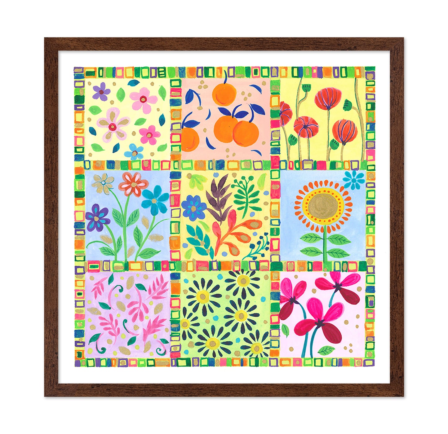 Flowers In A Basket