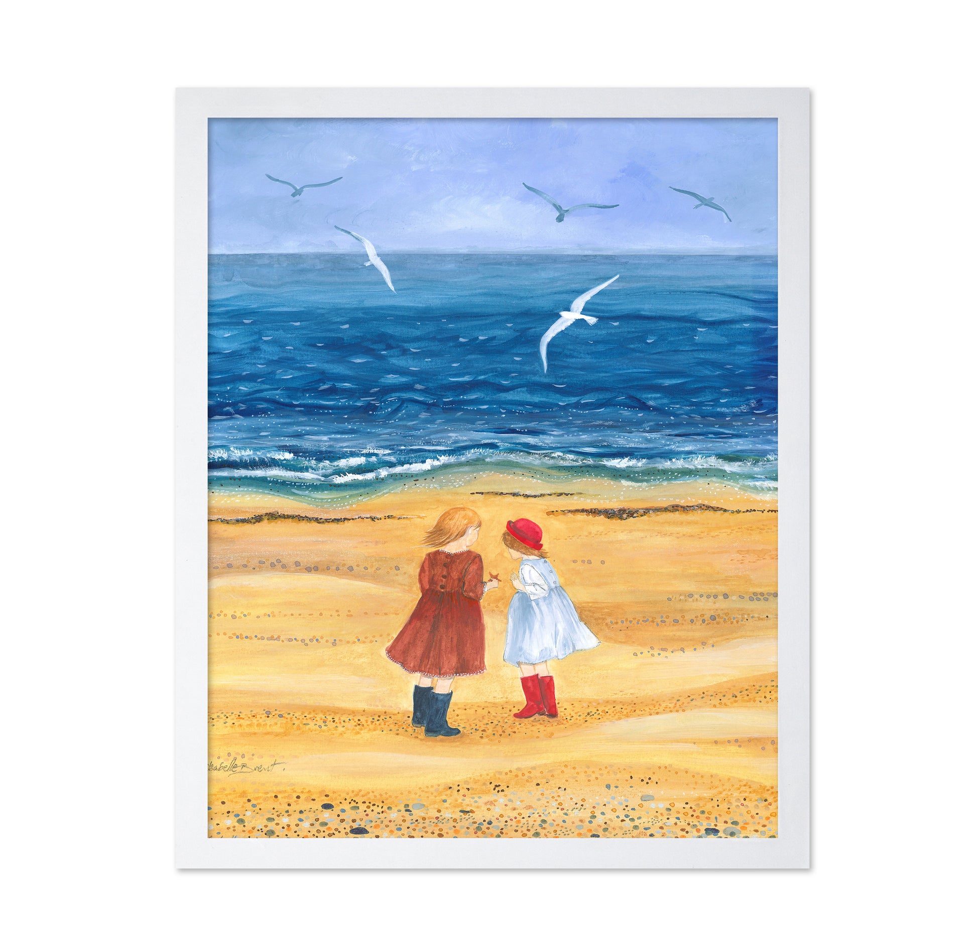 Friends On The Beach