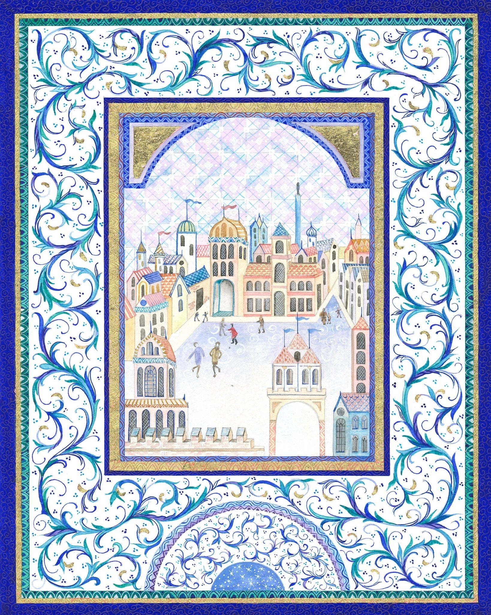 Inspired by Medieval Cityscapes