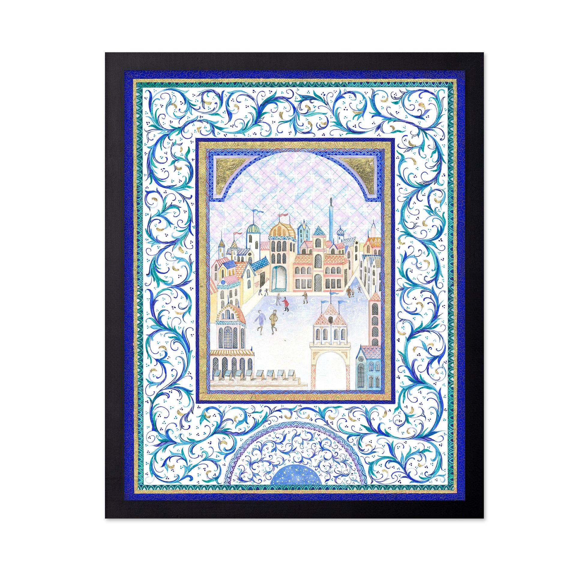 Inspired by Medieval Cityscapes