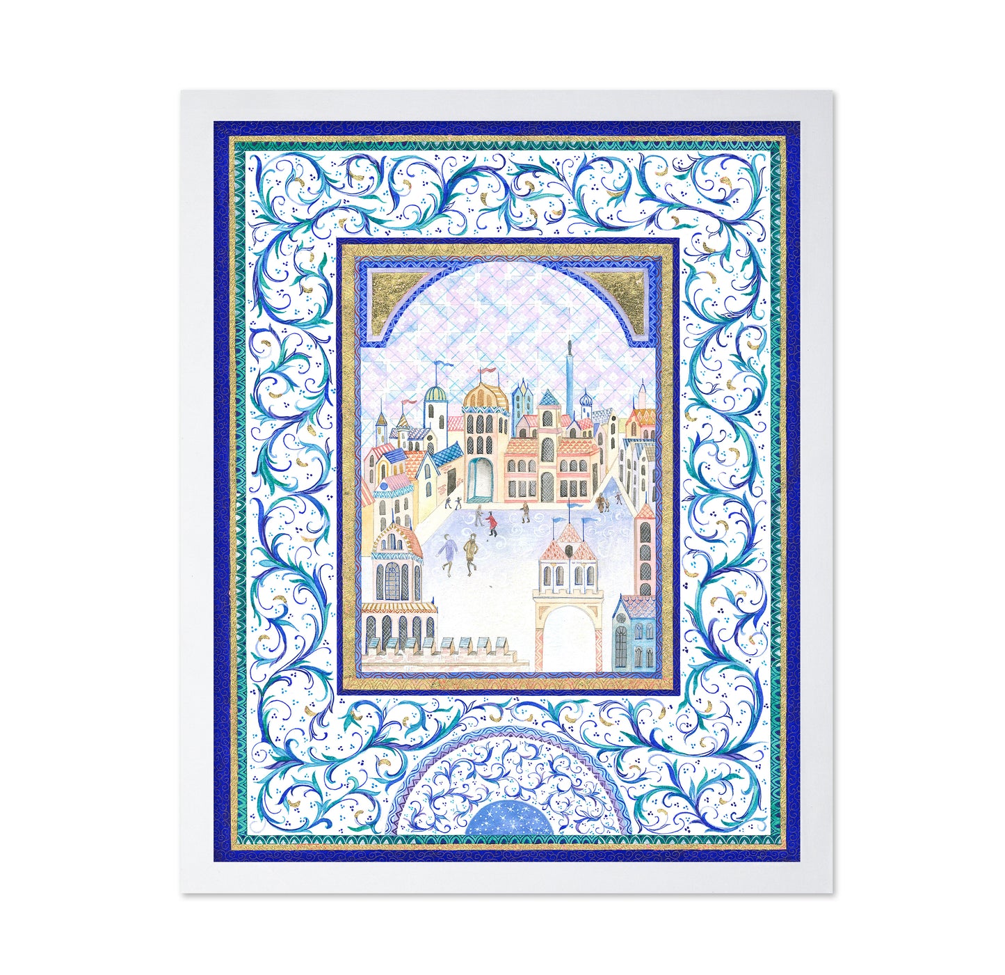 Inspired by Medieval Cityscapes