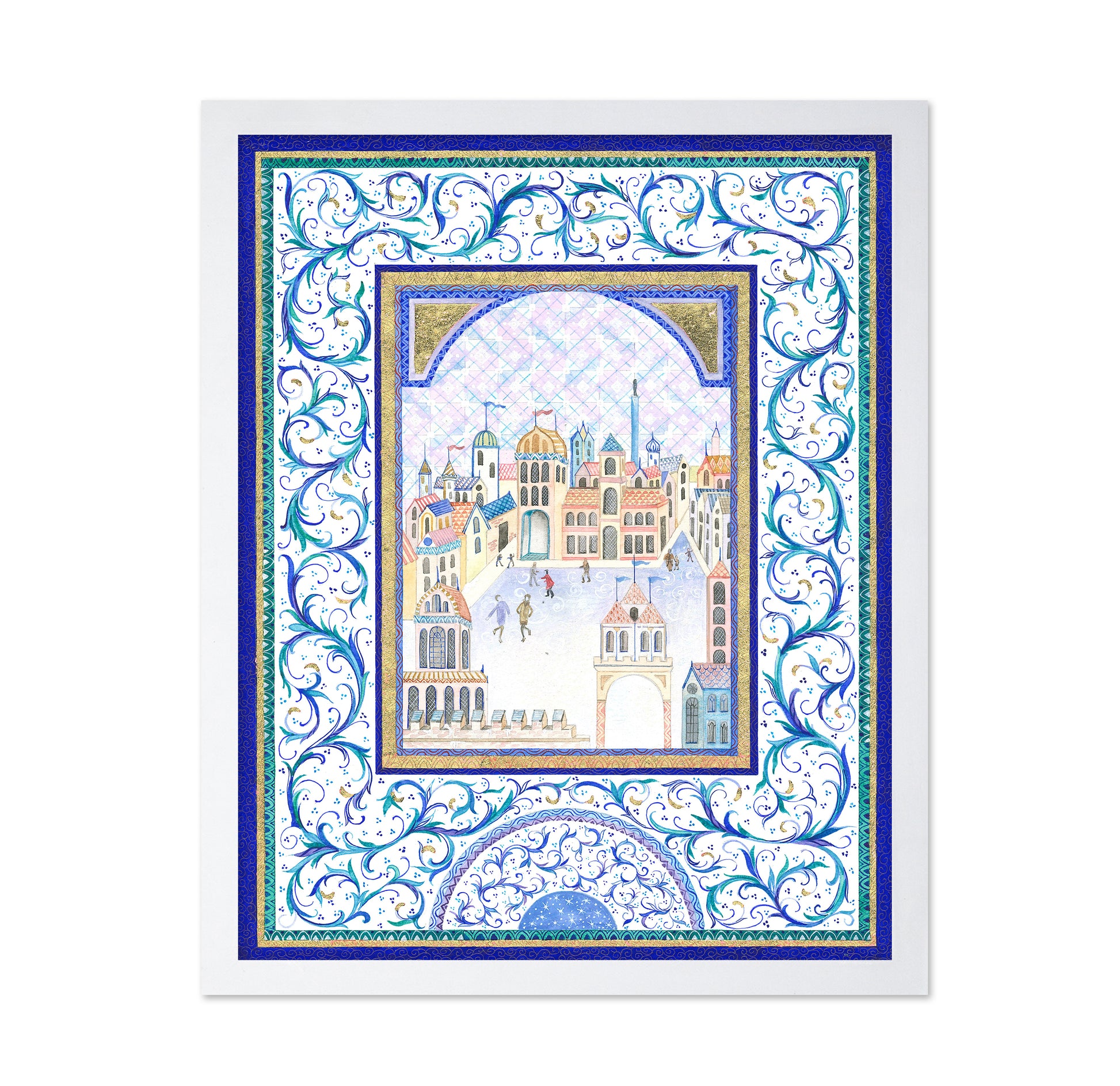 Inspired by Medieval Cityscapes