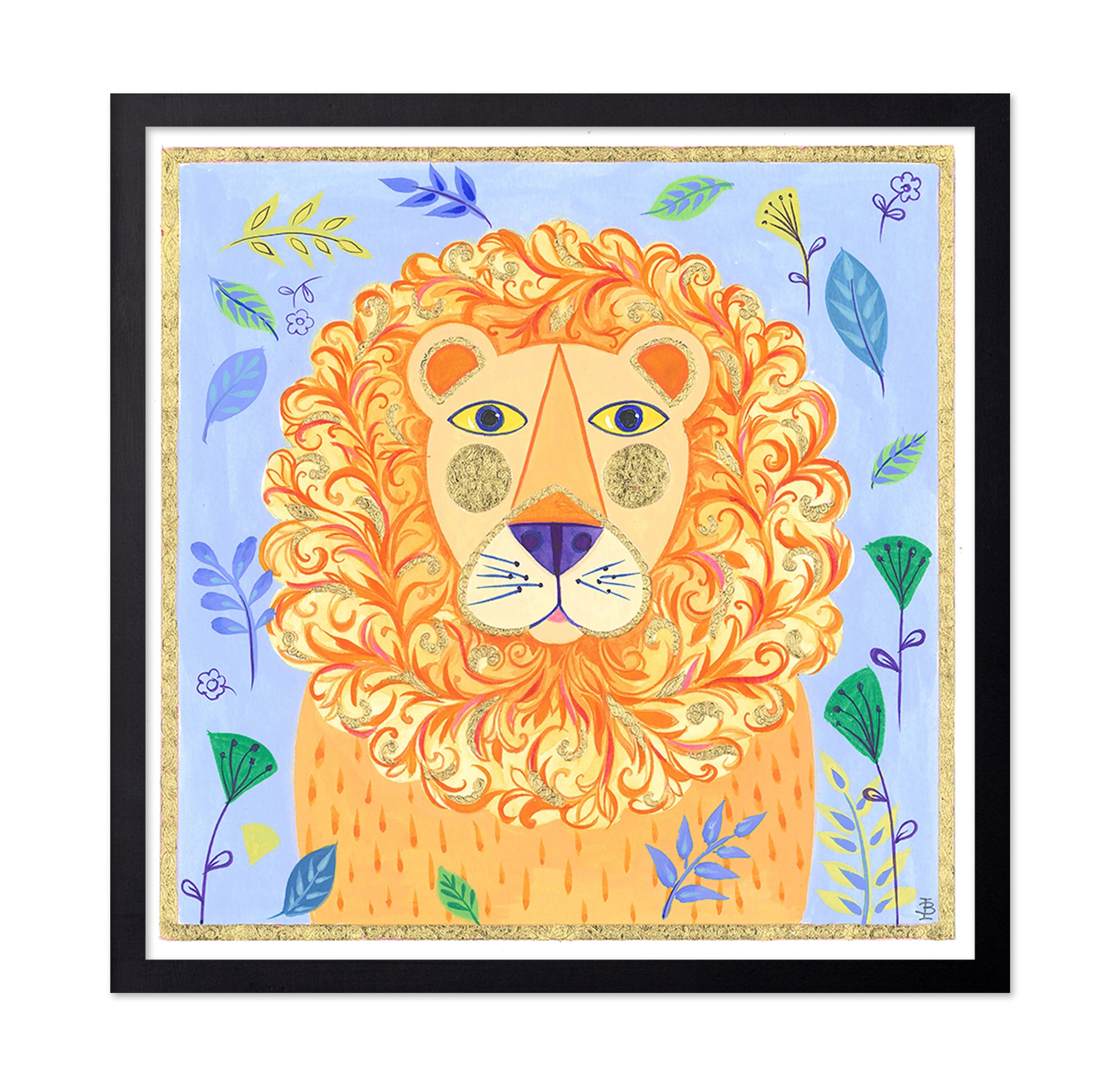 Lion In A Whimsical