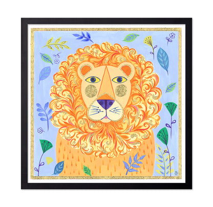 Lion In A Whimsical