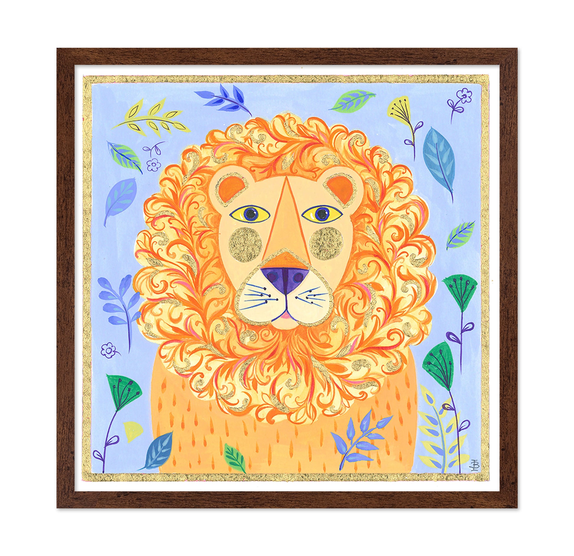 Lion In A Whimsical