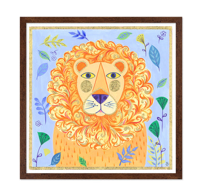 Lion In A Whimsical