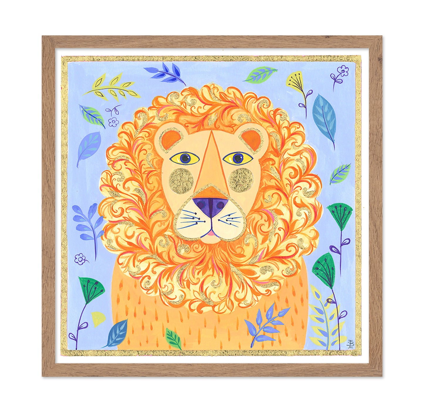 Lion In A Whimsical
