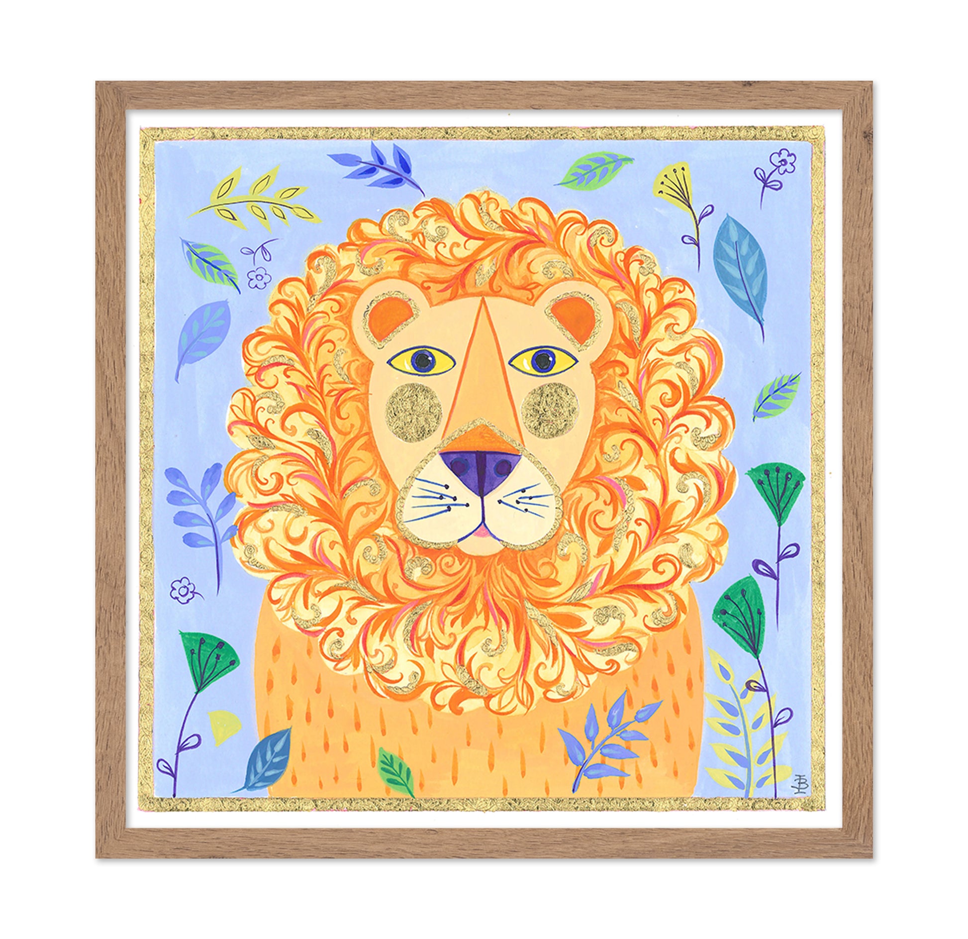 Lion In A Whimsical