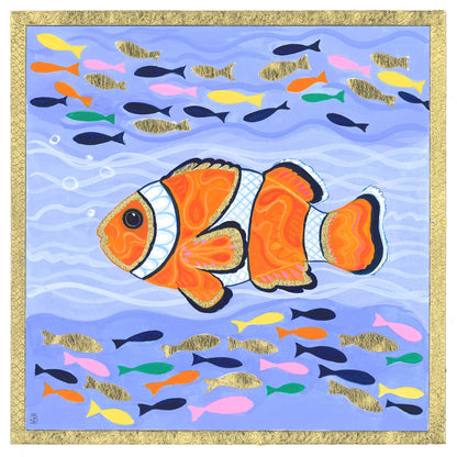 Orange Clown Fish