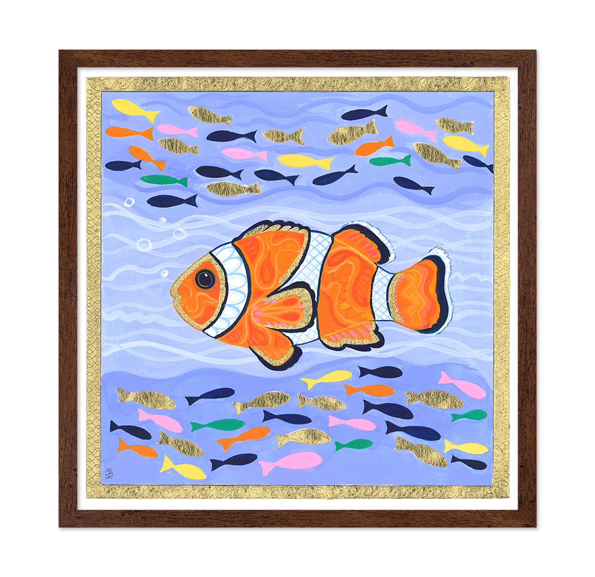 Orange Clown Fish