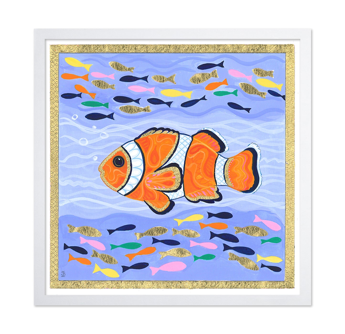 Orange Clown Fish