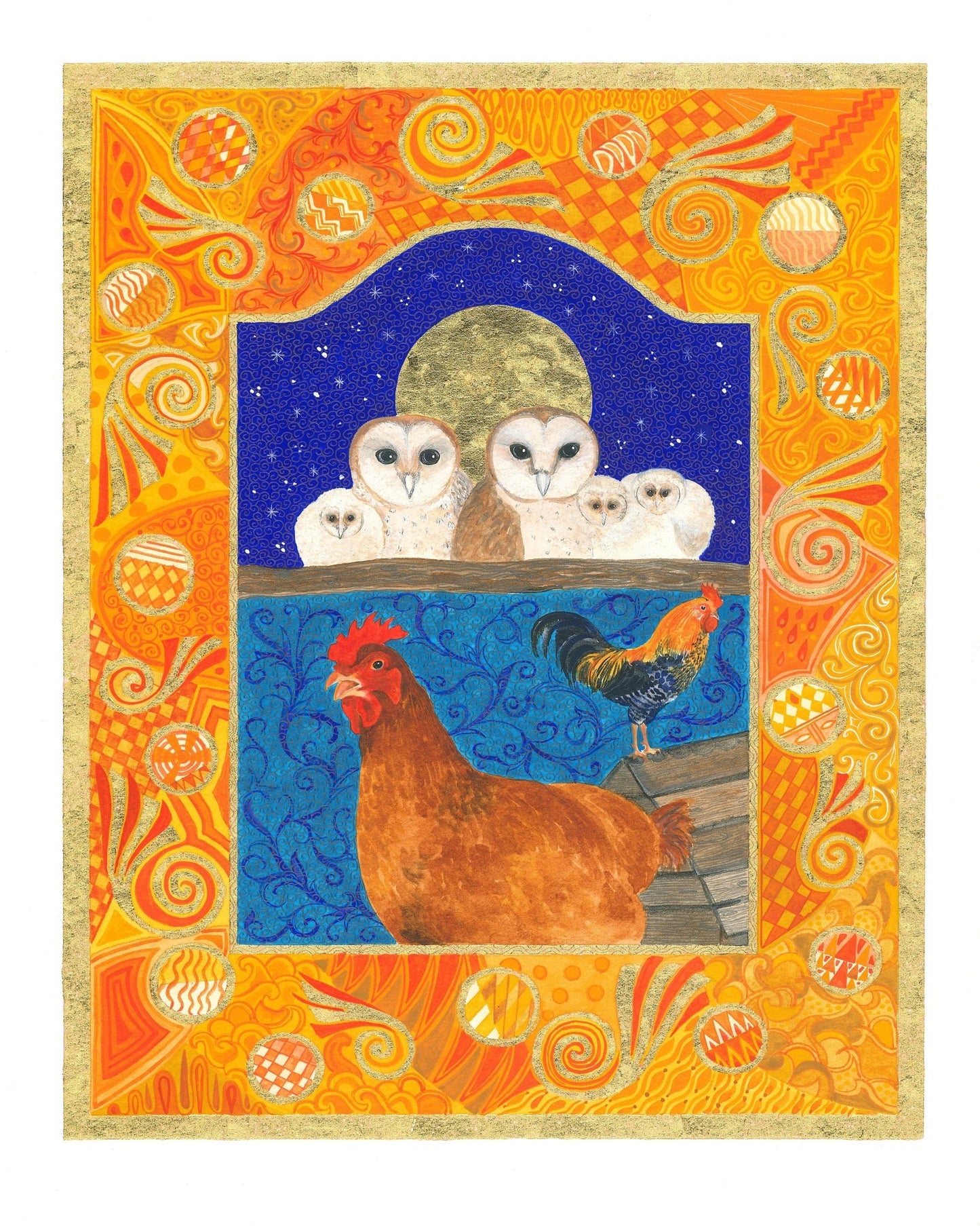 Barn Owls and Chickens