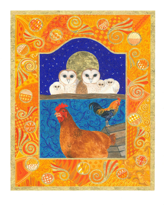 Barn Owls and Chickens