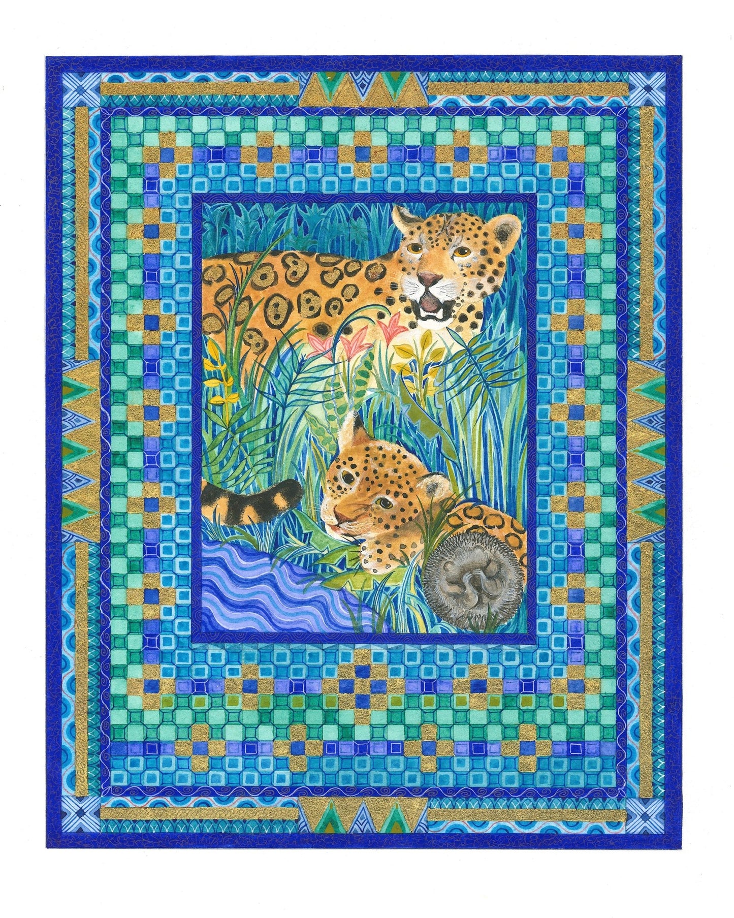 Lounging Leopard