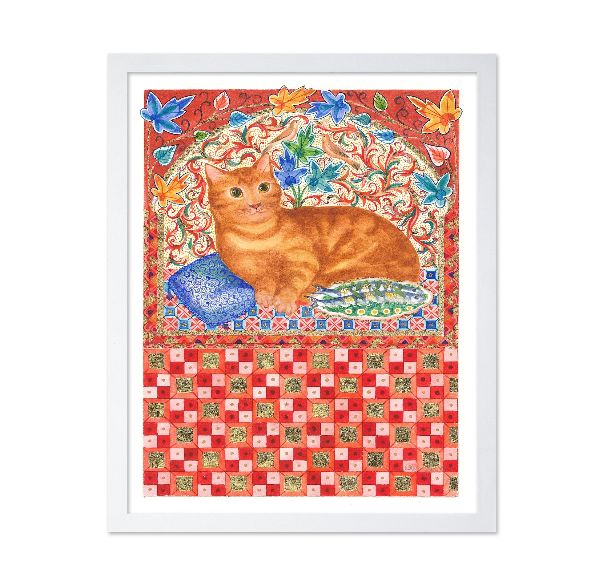 Patterned Ginger Cat