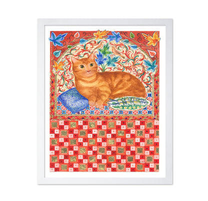 Patterned Ginger Cat