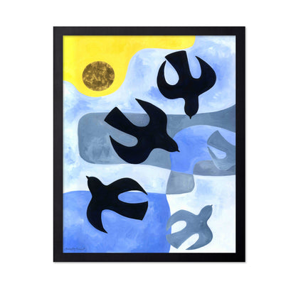 Blackbirds Flight