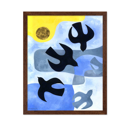 Blackbirds Flight
