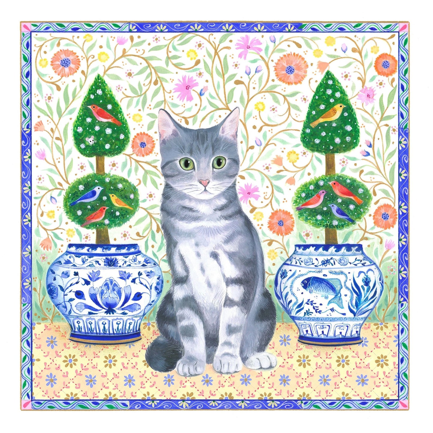Topiary Cat