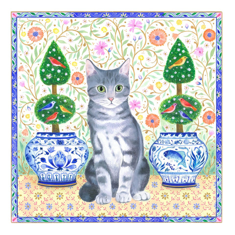 Topiary Cat