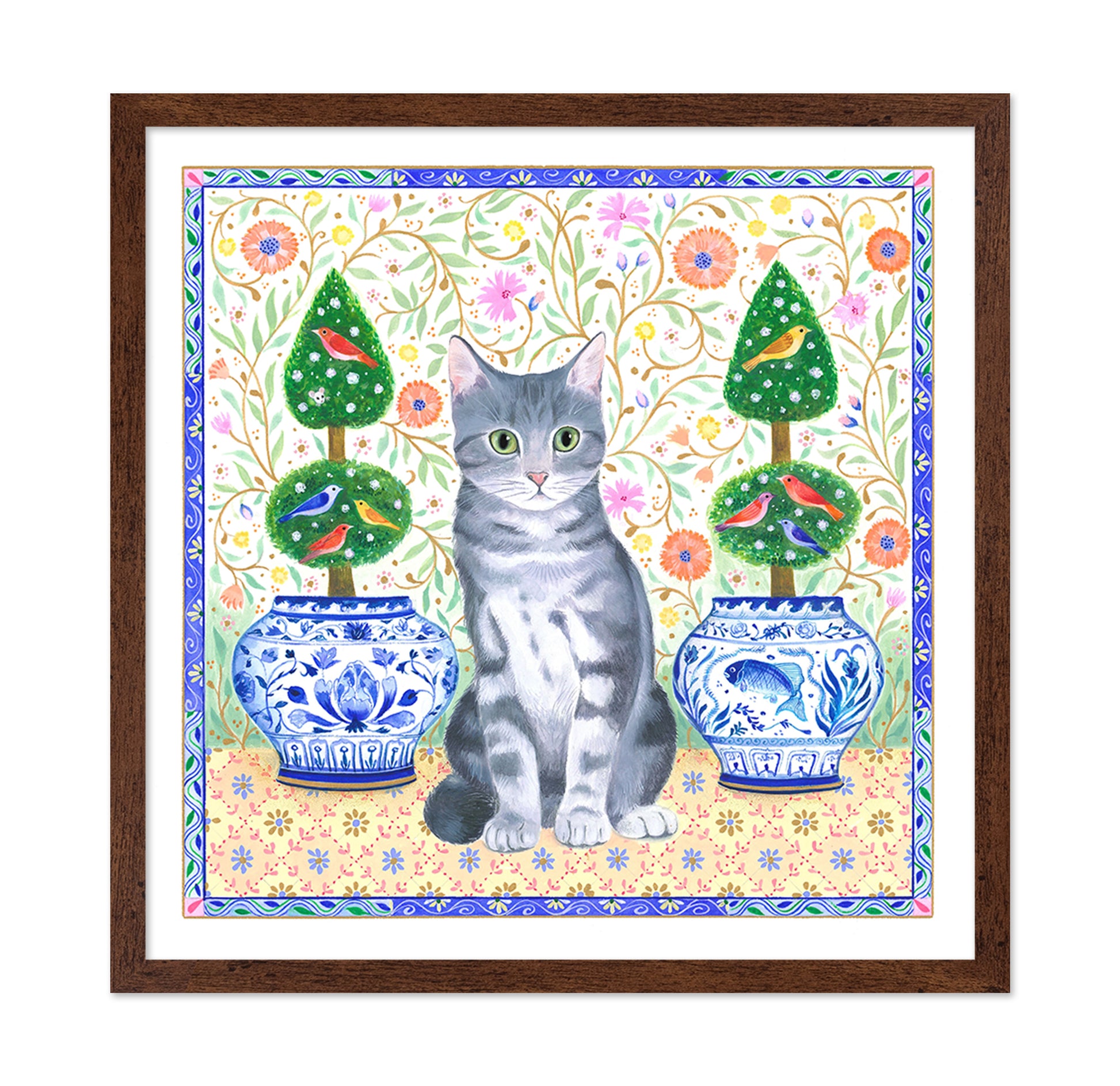 Topiary Cat