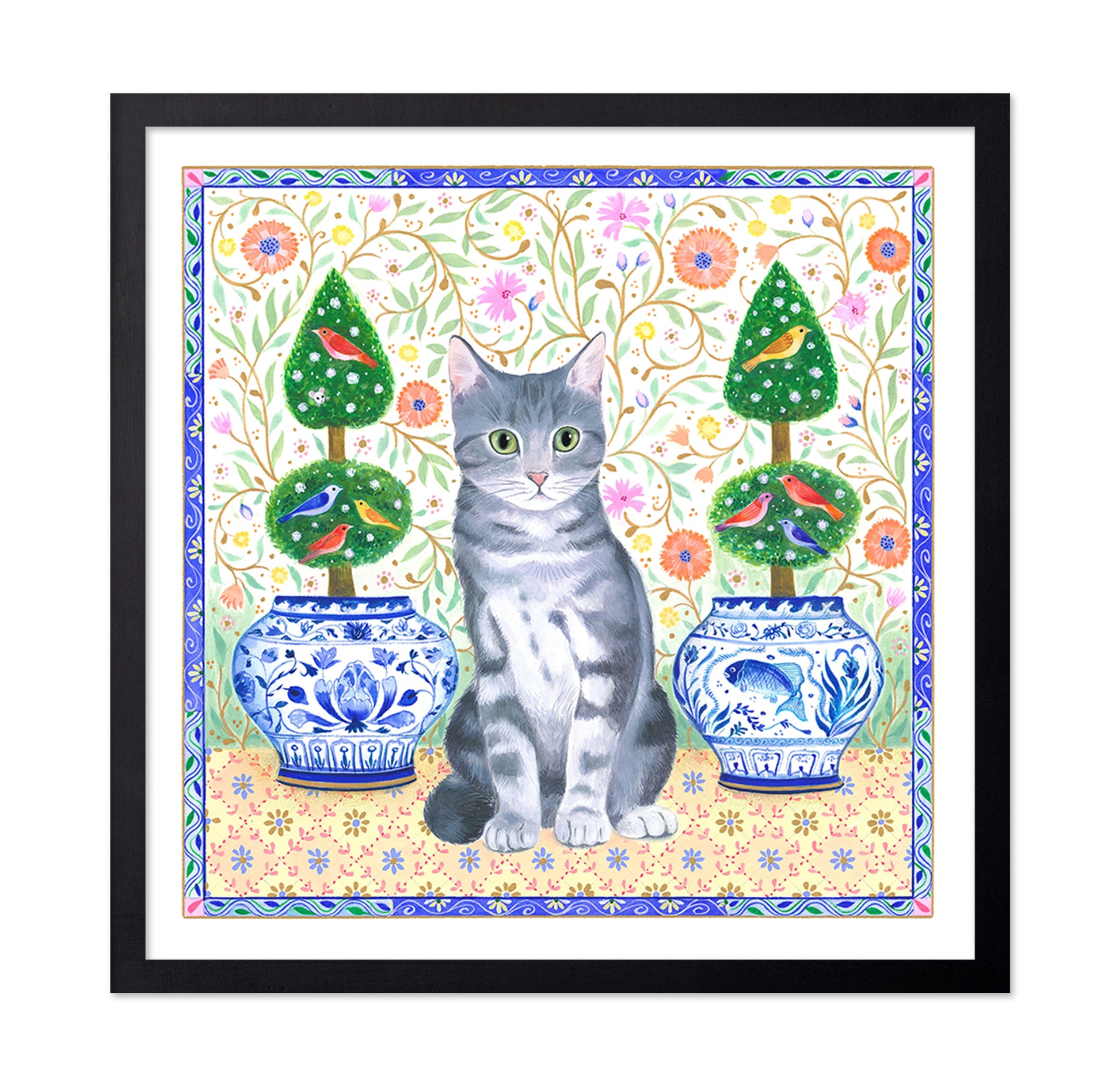 Topiary Cat