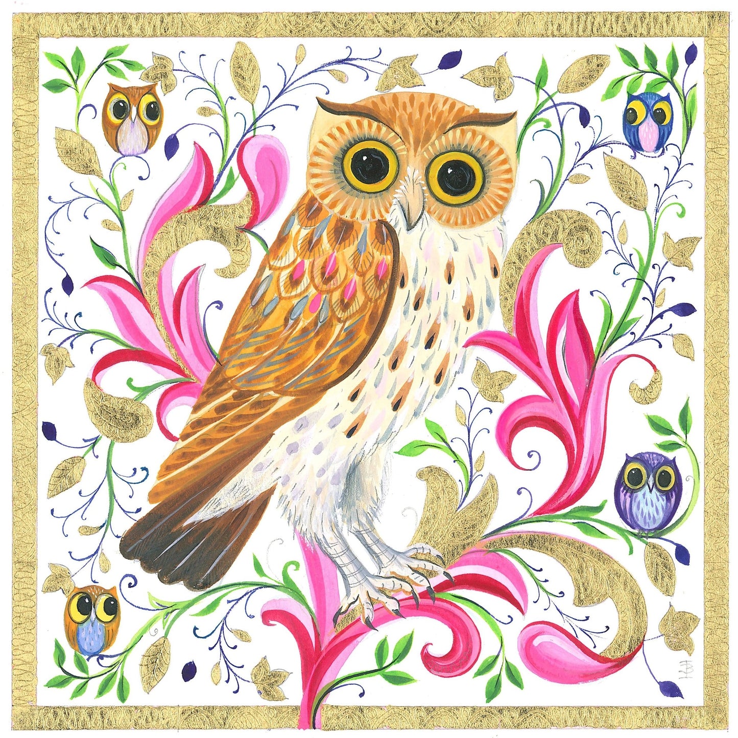 Whimsical Owl