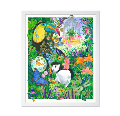 Wildlife In Lush Greenery