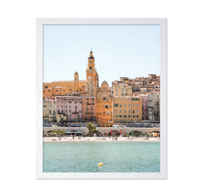 Skyline of Menton