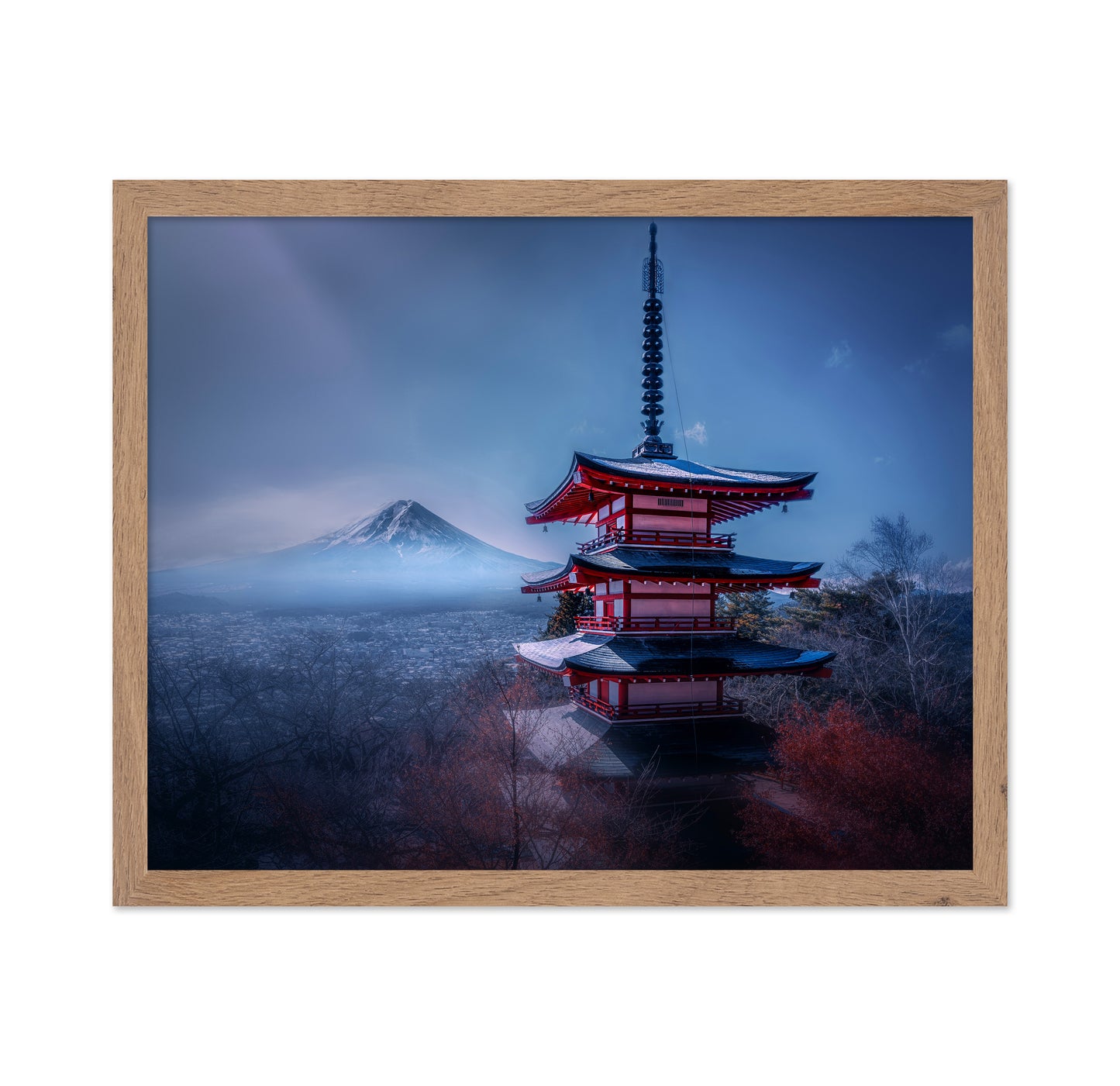 A Winter's Gaze Upon Fuji