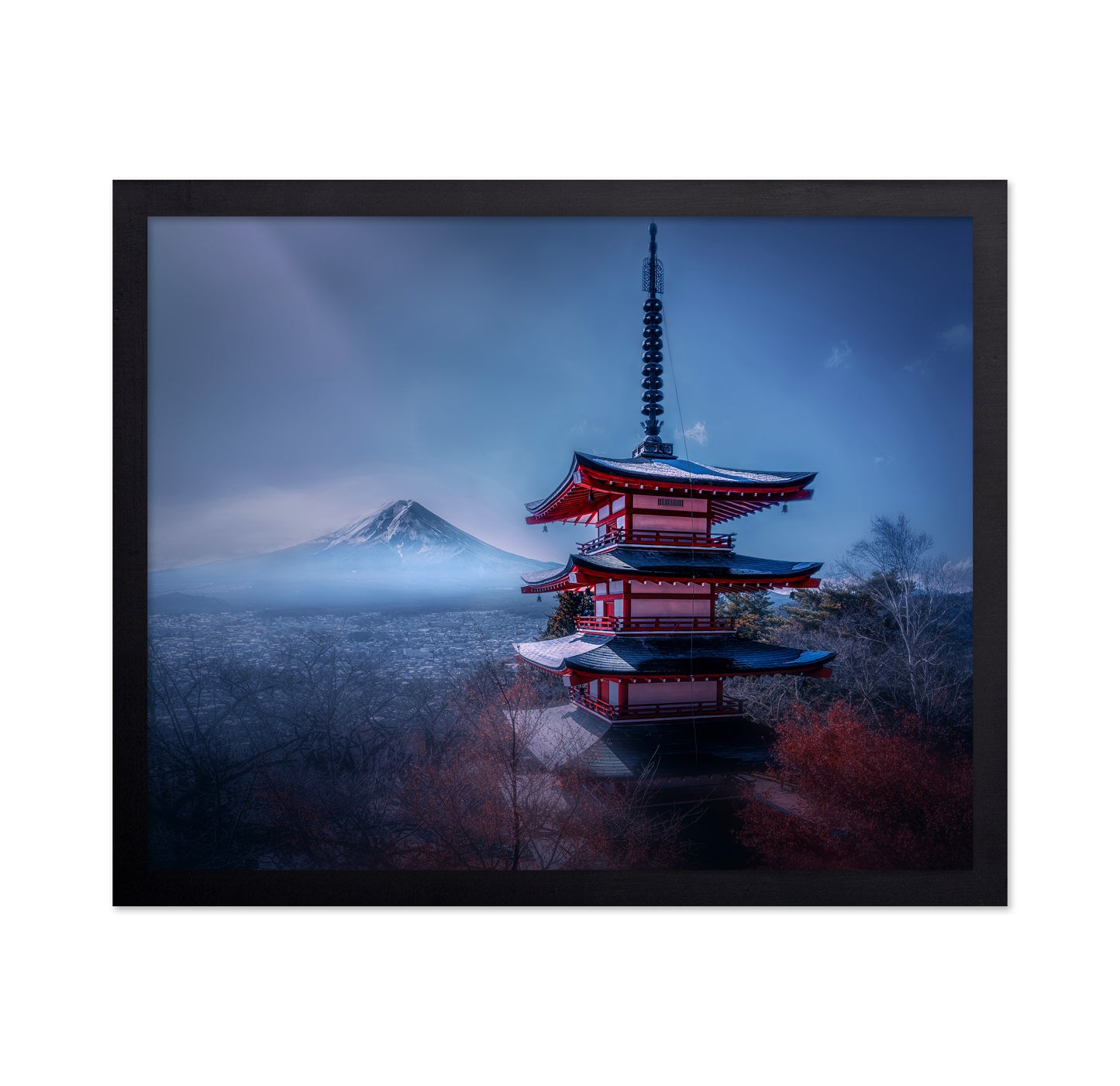 A Winter's Gaze Upon Fuji