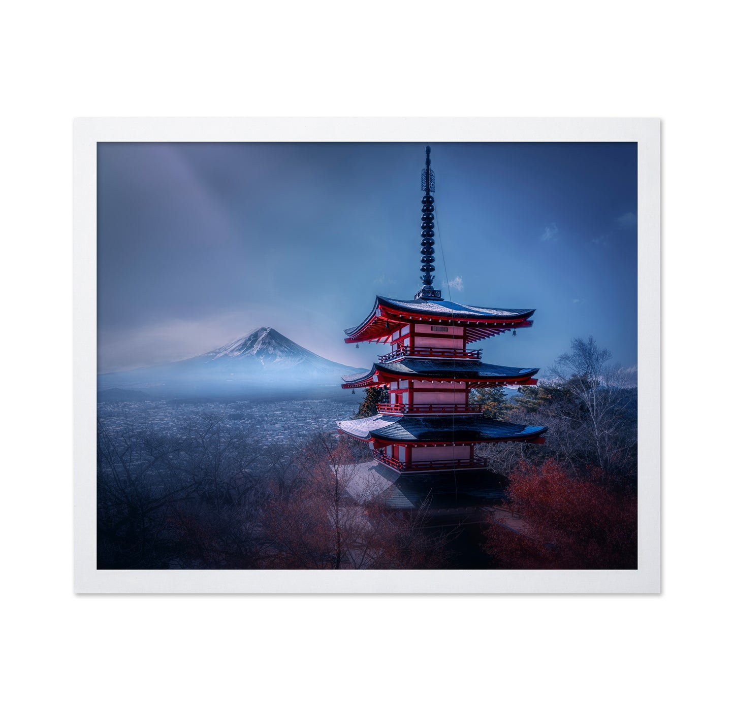A Winter's Gaze Upon Fuji