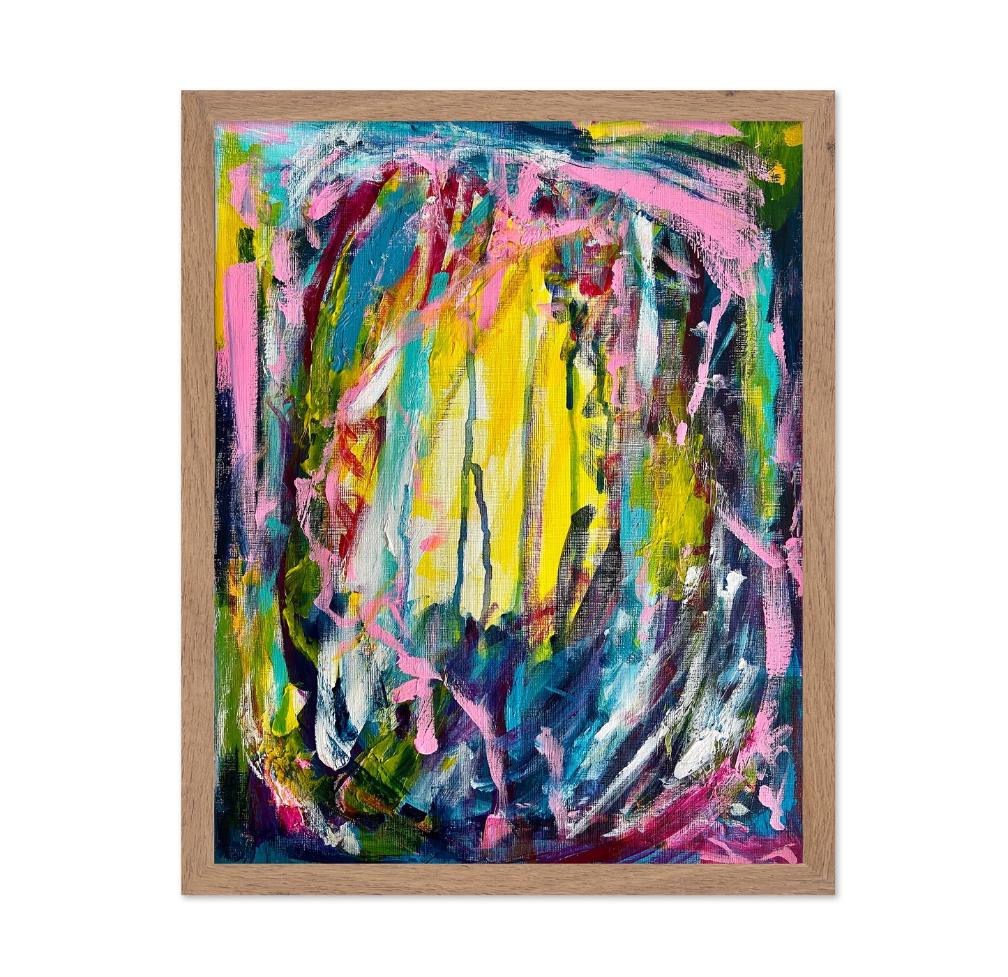 Pink and Yellow Contrast