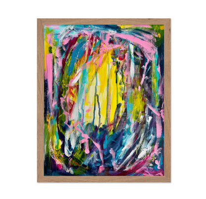 Pink and Yellow Contrast