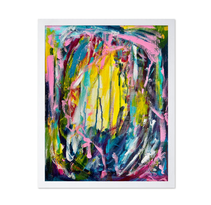 Pink and Yellow Contrast