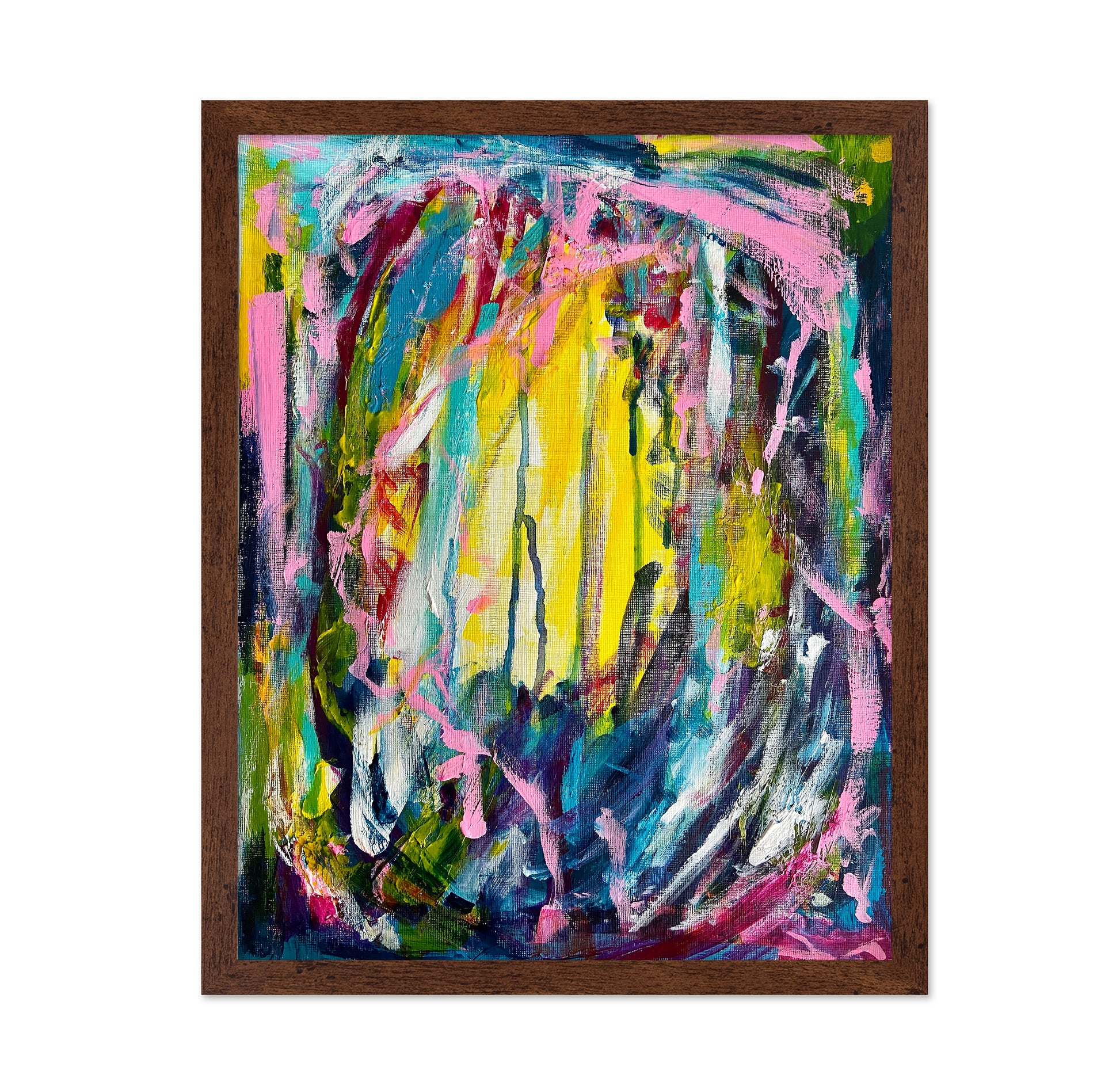 Pink and Yellow Contrast