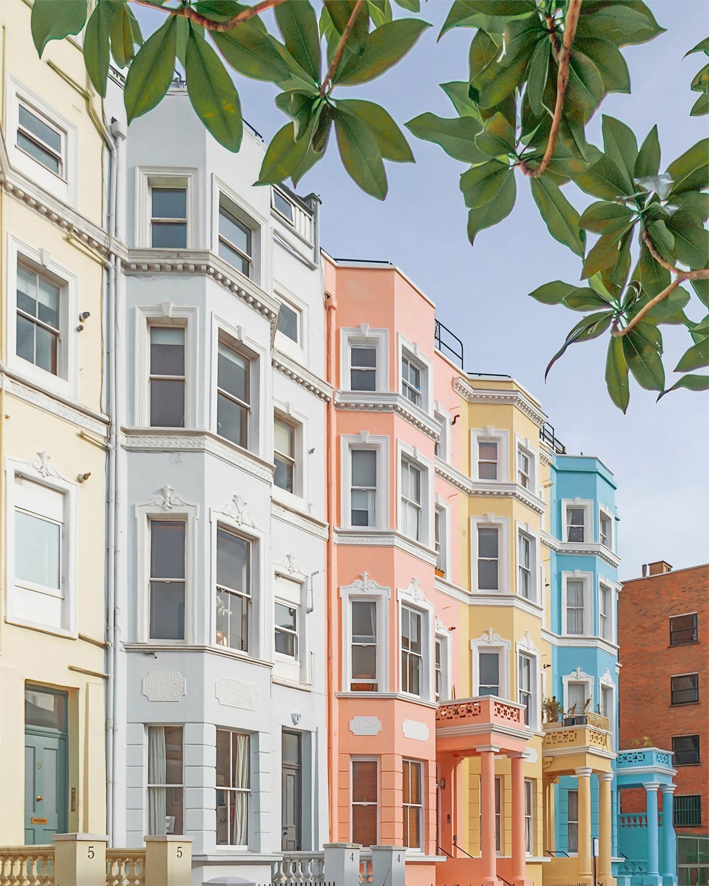 Pastel Houses