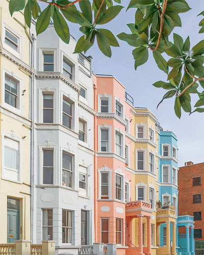 Pastel Houses