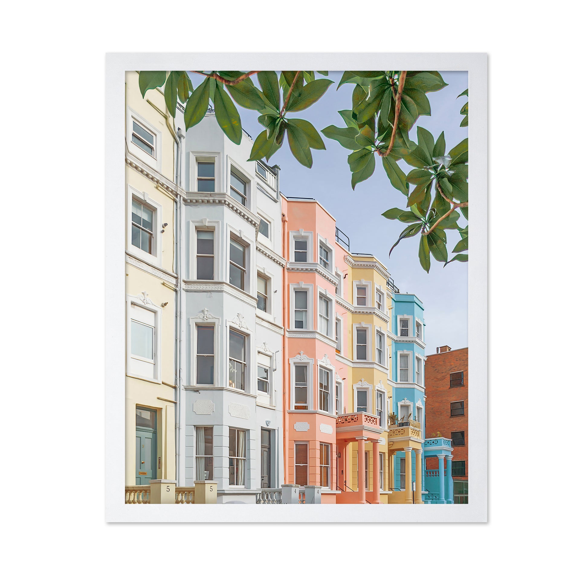 Pastel Houses