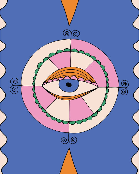Evil Eye Illustration