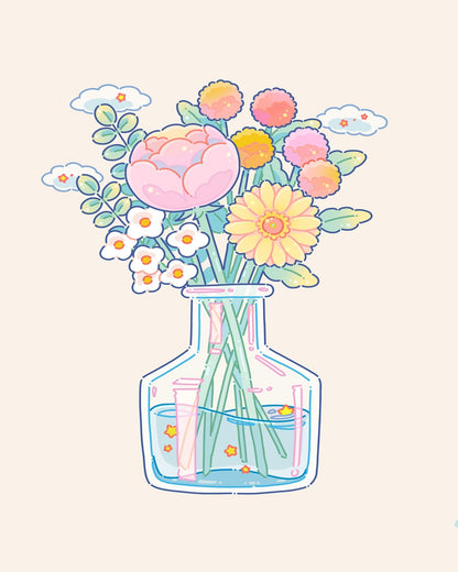 Summer Bouquet Vase
