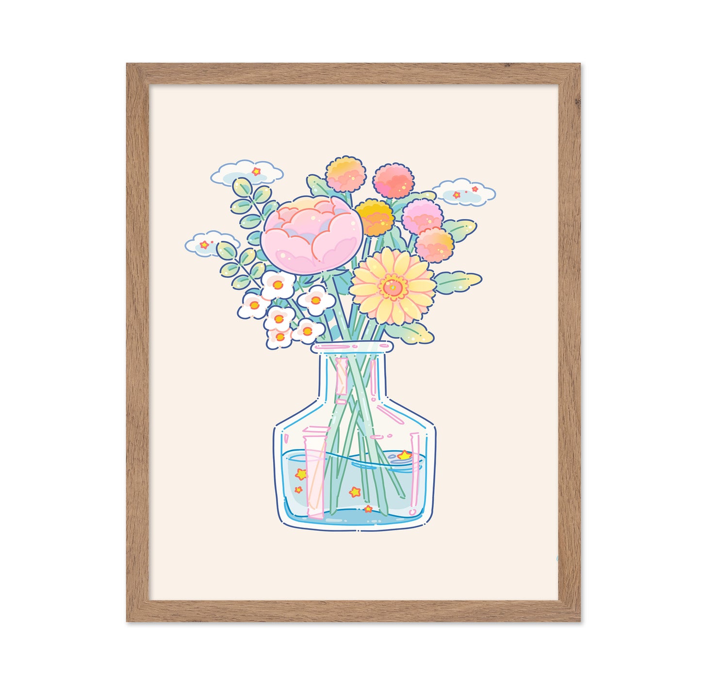 Summer Bouquet Vase