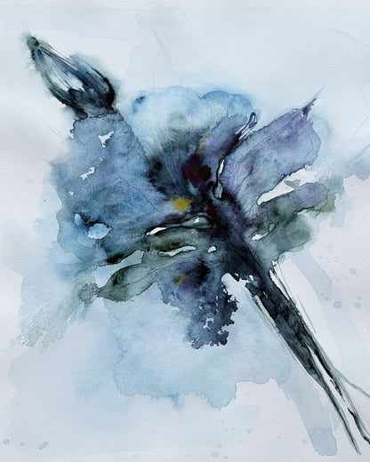 Blue Lily Bouquet