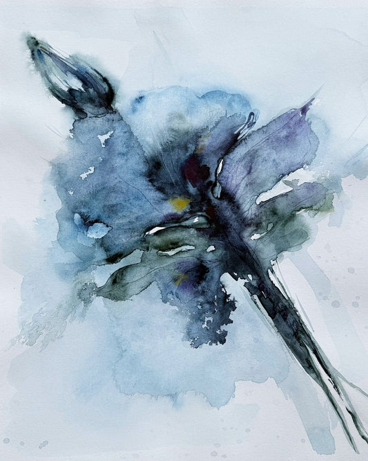 Blue Lily Bouquet